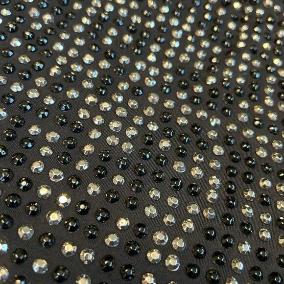 NWT Rhinestone Studded High Waist Hot Pants Bootie Shorts Size Med - Picture 8 of 15